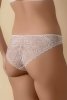 Selene MARA 3139 Majtki bikini z niskim stanem i przezroczystą koronką, rose-różowe